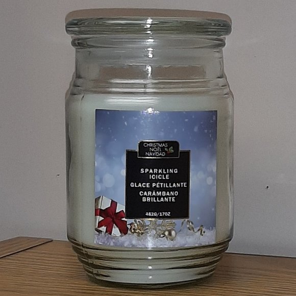 Candle "Sparkling Icicle" NEW - Picture 1 of 3
